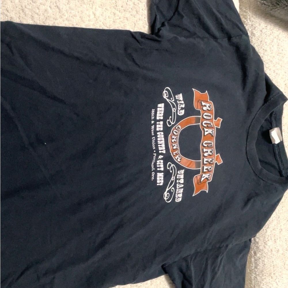 Men's Black Graphic T-Shirt